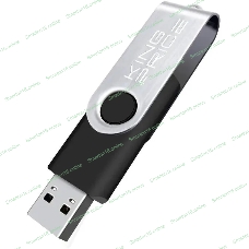 Флешка USB KingPrice KPFD2 (KPFD2A016ABK), 16Gb, USB 2.0, R/W 20/10, черный