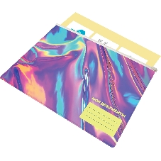 Папка на молнии ZIP Silwerhof OIL A5+ ПВХ 0.25мм