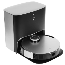Робот-пылесос Ecovacs Floor Cleaning Robot DEEBOT X1 PLUS (EU версия) черный, 5200 мА*ч Li-Ion, уборка влажная/комбинированная/сухая, пылесборник контейнер 0.38 л