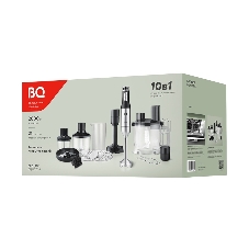 Блендер погружной BQ HB1235 стальной/черный, 2000 Вт, 21 скорость, турбо