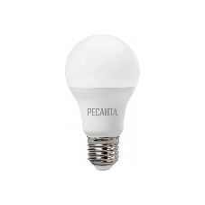 Лампа светодиодная Ресанта LL-R-A60-7W-230-3K-E27 груша, 7 Вт, тепл., Е27