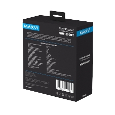 Беспроводные наушники Maxvi MHF-200BT черный, полноразмерные, Bluetooth, встроенный микрофон, до 15 ч