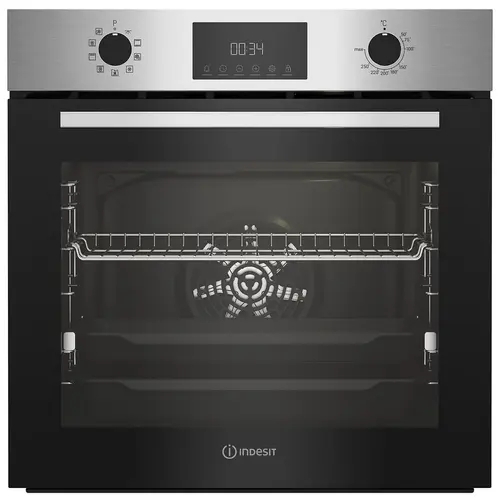 Духовой шкаф электрический Indesit IFE 3841 JC IX нержавеющая сталь