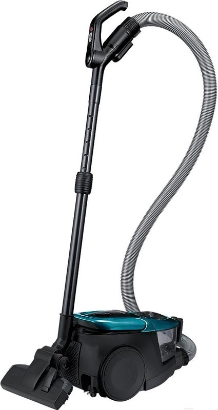 Пылесос Samsung SC 18M31B0HN зеленый/черный, 380/1800 Вт, уборка сухая, пылесборник контейнер 2 л