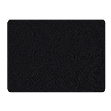 Коврик для мыши BURO BU-CLOTH/black матерчатый, черный, 220 х 250 х 4 мм
