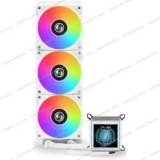 Система жидкостного охлаждения Lian-Li Galahad II LCD 360 ARGB белый 120мм алюминий+медь 2450rpm 30db 4-pin