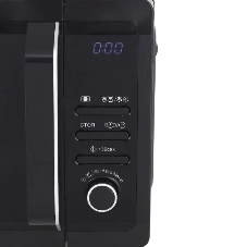 Микроволновая печь Sharp R2852RK черный/серебристый, 20 л, 800 Вт, переключатели - кнопки, поворотный механизм
