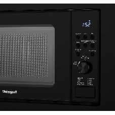 Встраиваемая микроволновая печь Weissgauff HMT-620 B Grill черный, 20 л, 700 Вт, переключатели - кнопки/поворотный механизм