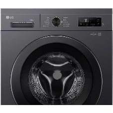 Стиральная машина LG F2Y1WS6J темно-серый, загрузка фронтальная 6,5 кг, 1200 об/мин., класс: A