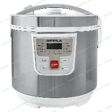 Мультиварка SUPRA MCS-4115 5 л, 900 Вт, 11 программ, серебристый/белый