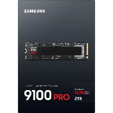 Накопитель SSD 2Tb Samsung 9100 PRO, M.2, PCI-E 5.0 x4, TLC 3D NAND R/W - 14800/13400 Mb/s