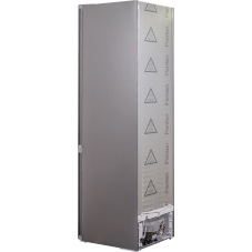 Холодильник Weissgauff CBN2WB1C2 INVERTER тёмно-серый двухкамерный 280/108л морозилка снизу, No Frost
