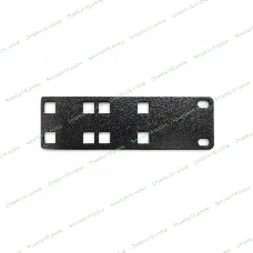 Кронштейн Hyperline, прямое, 141,2х44х2 мм (ВхШхГ), вертикальный, 19