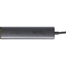 USB-концентратор CUDY UH605, USB Type-C, USB + RJ-45, USB Type-C