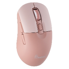 Комплект клавиатура+мышь Smartbuy 108AG беспроводной, USB, 1600 DPI, розовый