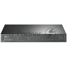 Коммутатор TP-Link JetStream TL-SG2008P, 4×1 Гбит/с PoE + 4×1 Гбит/с, управляемый