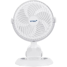 Вентилятор настольный Vitek VTF-06U 3Вт скоростей:2 белый Вентилятор настольный Vitek VTF-06U 3Вт скоростей:2 белый