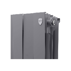 Радиатор биметаллический Royal Thermo PianoForte 500 Серебристый VR80 - 8 секц.