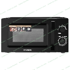 Микроволновая печь Hyundai HYM-M2008 черный, 20 л, 700 Вт, переключатели - поворотный механизм