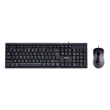 Комплект клавиатура+мышь Smartbuy ONE SBC-114282-K проводной, USB, 2400 DPI, чёрный