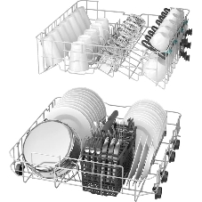 Посудомоечная машина Candy Rapido CF 4A7E0W-08, белый, 59.8 см, 14 компл., 49 дБ, класс A