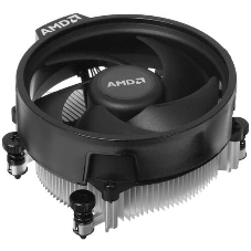 Кулер для процессора AMD Wraith Stealth OEM, 92 мм, алюминий, 2600 об/мин, 30 дБ, 4 pin PWM, 65 Вт, высота 55 мм