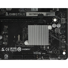 Материнская плата Biostar H610MHC 2.0, LGA1700, Intel H610, 2xDDR4, 4xSATA, 1xM.2 PCIe 3.0 x4, 1xPCIe 4.0 x16, 1xPCIe 3.0 x1, 1xVGA, 1xHDMI, 1x 1Gb LAN, 2xUSB 3.2 Gen1, 4xUSB 2.0, 3x3.5 мм, 7.1, microATX