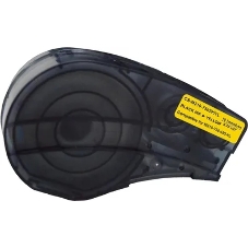 Картридж ленточный Cactus CS-M210-750595YL черный шрифт, желтый фон (19.1 мм, 6.4 м) для Brady M210/M211/M210-LAB