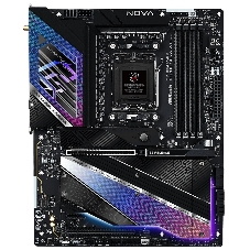 Материнская плата ASRock X870E NOVA WIFI, AM5, AMD X870E, 4xDDR5, 4xSATA, 1xPCIe 5.0 x16, 1xPCIe 3.0 x16, 1xPCIe 3.0 x1, 1xHDMI, 2xUSB4 Type-C, 5xUSB 3.2 Gen2, 3xUSB 3.2 Gen1, 1x 5Gb LAN, 3x3.5 мм, 7.1, ATX