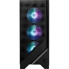 Компьютерный корпус без блока питания Case MSI MAG FORGE 321R AIRFLOW, Midi-Tower, TG, 4x120мм ARGB, 2xUSB 3.2, 1xUSB 3.2 Type-C, ATX, mATX, mITX черный