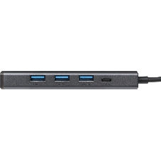 USB-концентратор CUDY UH605, USB Type-C, USB + RJ-45, USB Type-C