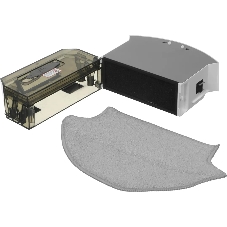 Робот-пылесос Vitek VT-1804 белый/серый, 2500 мАч Li-Ion, уборка сухая/влажная, пылесборник контейнер 0.45 л