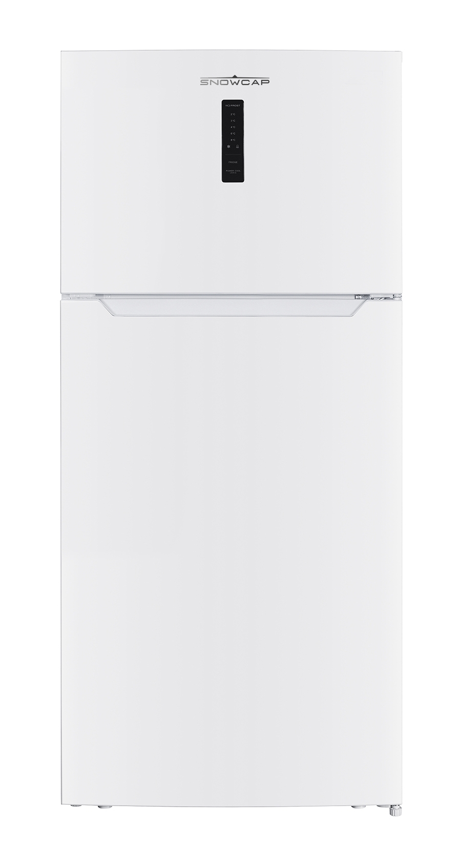 Холодильник SNOWCAP CUP NF 512 W белый двухкамерный 369/110л морозилка сверху, No Frost