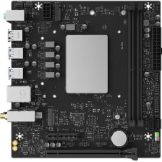 Материнская плата Maxsun MS-MoDT 205H D4 WIFI, SoC (System on Chip), 2xDDR4 DIMM, 2xSATA 6Gb/s, 4xM.2, 1xPCIe x16, 1xPCIe x4, 1xPCIe x1, 1x1Gb LAN, 6xUSB 3.2 Gen1, microATX
