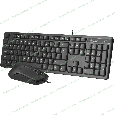 Комплект клавиатура+мышь A4Tech KR-3330S проводной, USB, 1200 DPI, чёрный