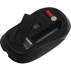 Мышь беспроводная Defender Gassa MM-105 черный, 1600 dpi, радиоканал, USB, кнопки - 6