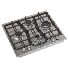 Газовая варочная поверхность Korting HG 631 CTX, 4 конфорки, нержавеющая сталь, 8300 Вт