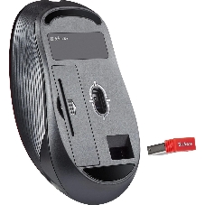 Мышь беспроводная Defender Gassa MM-105 бирюзовый, 1600 dpi, радиоканал, USB, кнопки - 6