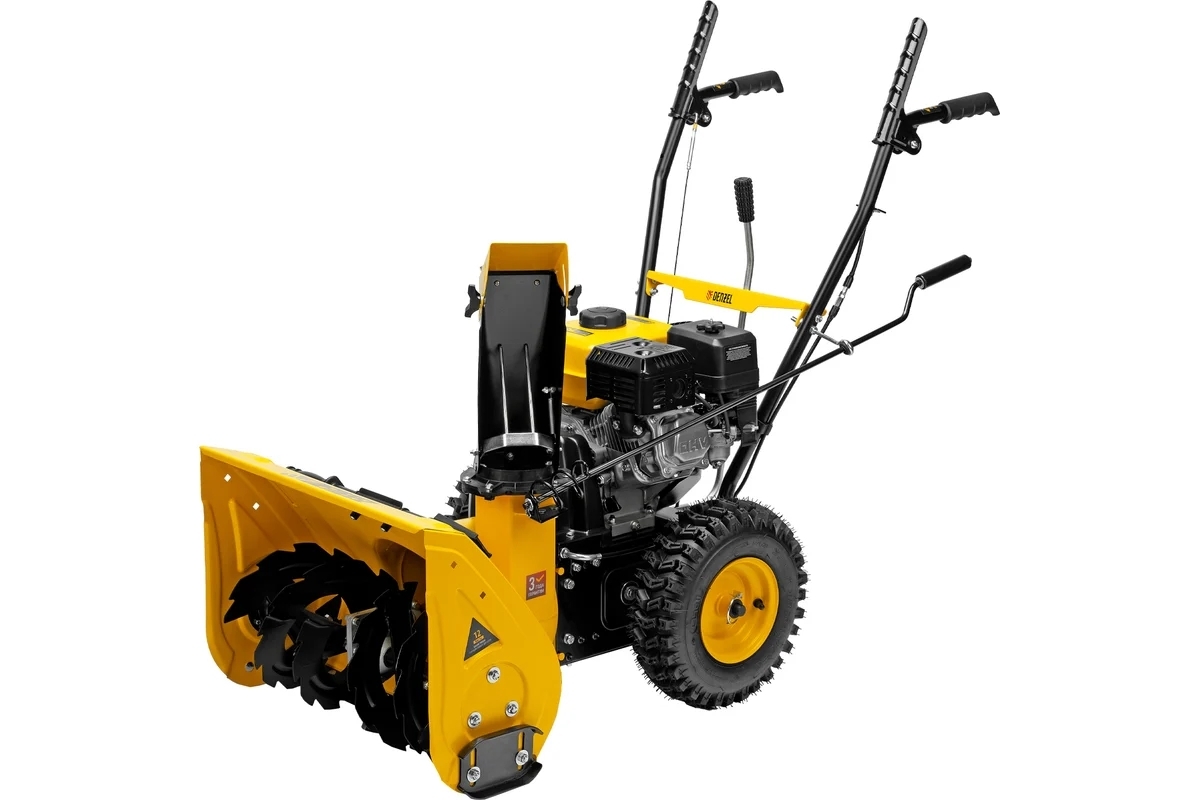 Бензиновая снегоуборочная машина Denzel SB 560, 212cc, ручной старт