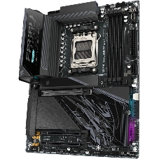 Материнская плата Gigabyte X870E AORUS ELITE X3D, AM5, AMD X870E, 4xDDR5, 4xSATA, 4xM.2, 1xPCIe 5.0 x16, 1xPCIe 4.0 x16, 1xPCIe 3.0 x16, 1xHDMI, 1x5Gb LAN, Wi-Fi 7, Bluetooth 5.4, 2xUSB-C 40Gbps (USB4), 1xUSB-C 10Gbps, 5xUSB-A 10Gbps, 3xUSB-A 5Gbps, 3x3.5 мм + S/PDIF оптический, 7.1, ATX