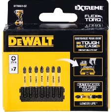 Набор бит DeWalt DT70822-QZ универсал. (7пред.) для шуруповертов