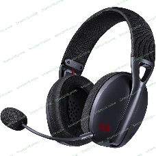 Гарнитура Redragon Ire Pro чёрный, беспроводная + проводная, Bluetooth / USB, до 25 ч