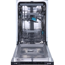 Встраиваемая посудомоечная машина Gorenje GV561D10, узкая, ширина 44.8см, полновстраиваемая, загрузка 11 комплектов