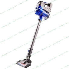 Пылесос вертикальный Kelli KL-8022 синий, питание от аккумулятора, 250 Вт, уборка сухая, пылесборник 1 л