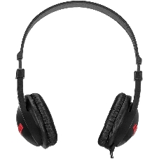 Гарнитура Exegate HS-120S чёрный, проводная, 2 x mini jack 3.5 мм, подвижный микрофон