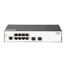 Коммутатор SNR SNR-S5010G-8TM, 8×1 Гбит/с + 2×2.5 Гбит/с SFP, управляемый