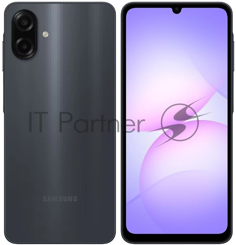 Смартфон Samsung Galaxy A07 4/64Gb, черный