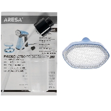 Отпариватель Aresa AR-2305 голубой, 1750 Вт, 25 г/мин, 350 мл