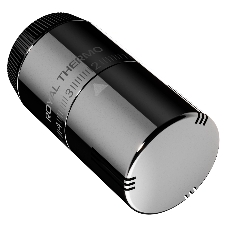 Термоголовка жидкостная Royal Thermo Design М30х1,5 (хром)
