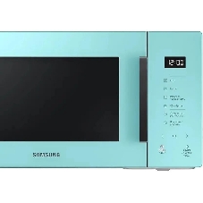 Микроволновая печь Samsung MG23T5018AN/BW голубой, 23 л, 800 Вт, переключатели - сенсор